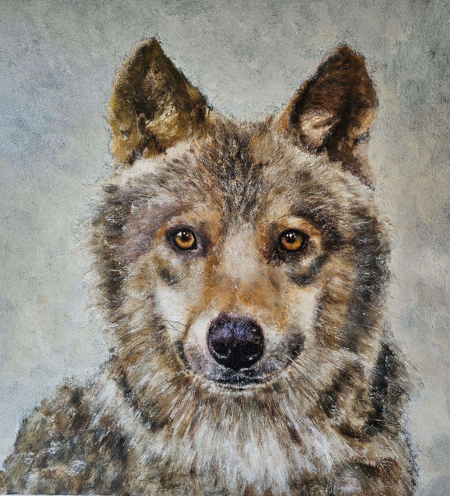 Original painting Wolf