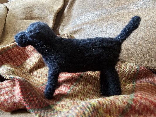 Field Trial Labrador Knitting Pattern Rosie