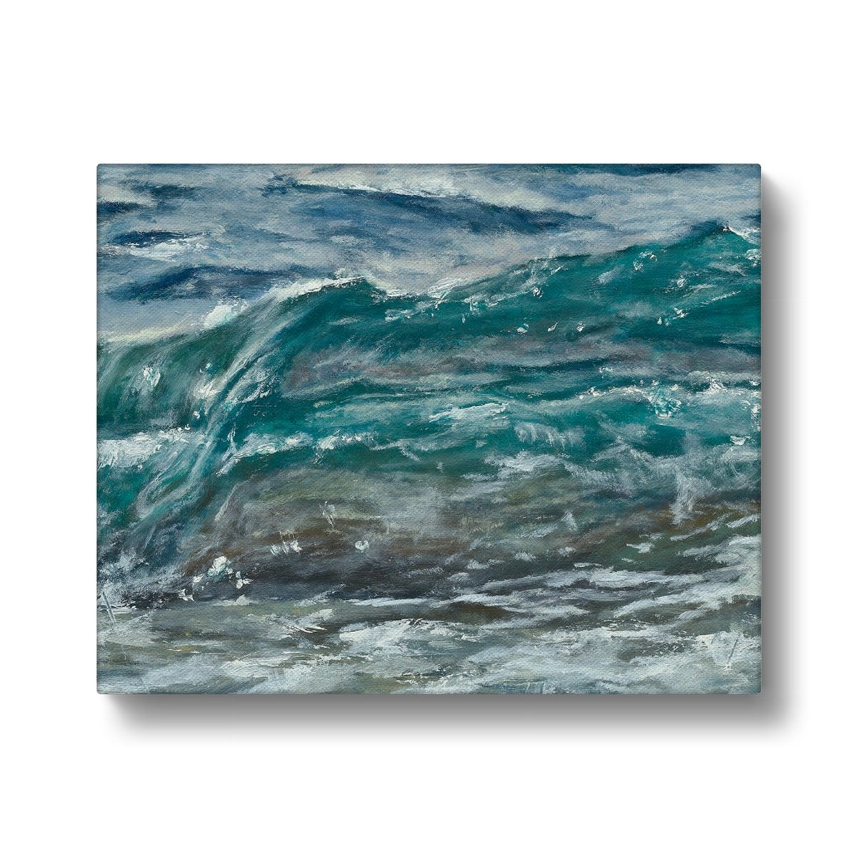 Tempestuous sea Canvas