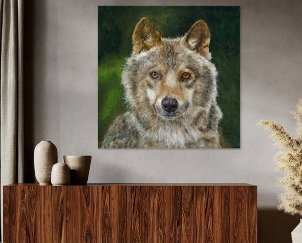 Original painting Wolf