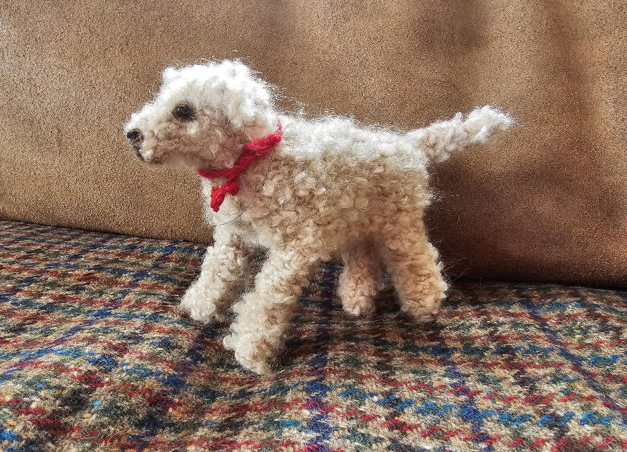 Knitting Pattern Labradoodle Bella