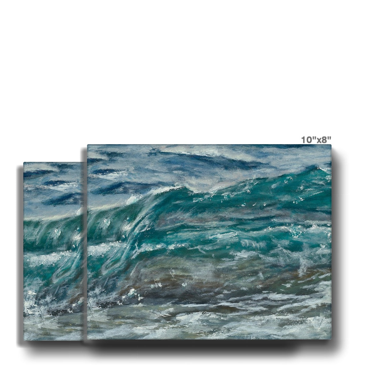 Tempestuous sea Canvas