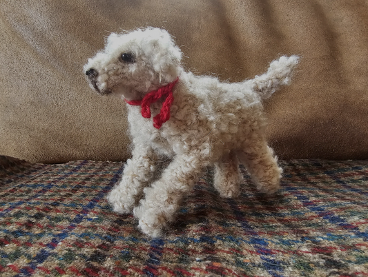 Knitting Pattern Labradoodle Bella
